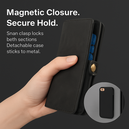 iPhone 6s Plus Wallet Case with Detachable Cover
