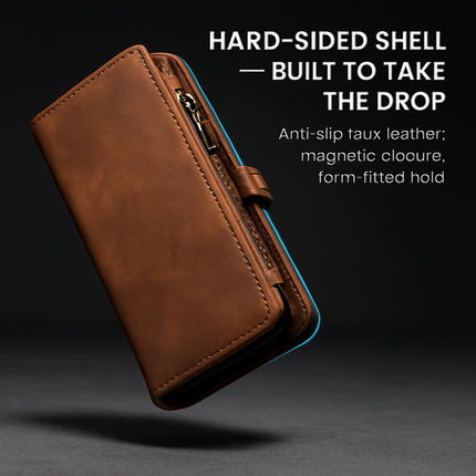 Dual-Folio Wallet Case with Detachable Case