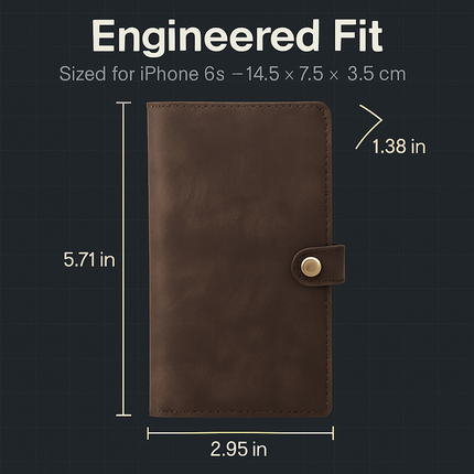 Dual-Folio Wallet Case with Detachable Case