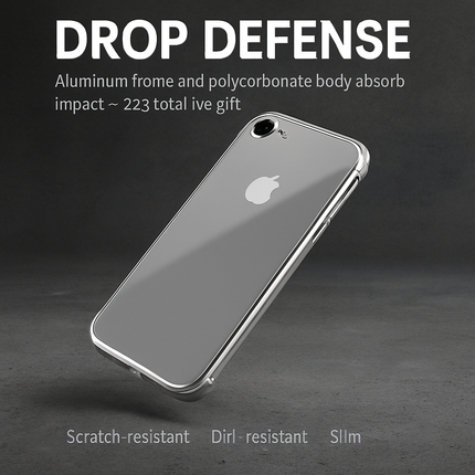 Slim Shock-resistant Mirror Case For iPhone 7