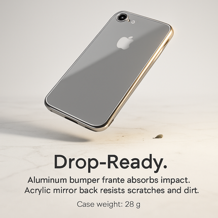 Slim Shock-resistant Mirror Case For iPhone 7 Plus