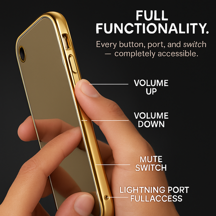 Slim Shock-resistant Mirror Case For iPhone 7 Plus