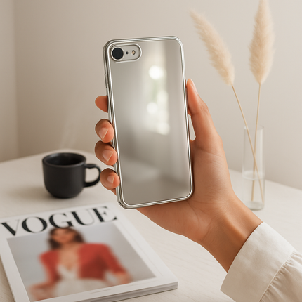 Slim Shock-resistant Mirror Case For iPhone 7 Plus