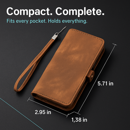 Phone Wallet Case for iPhone 8 Slim Wallet