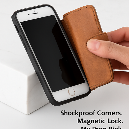 Phone Wallet Case for iPhone 8 Slim Wallet