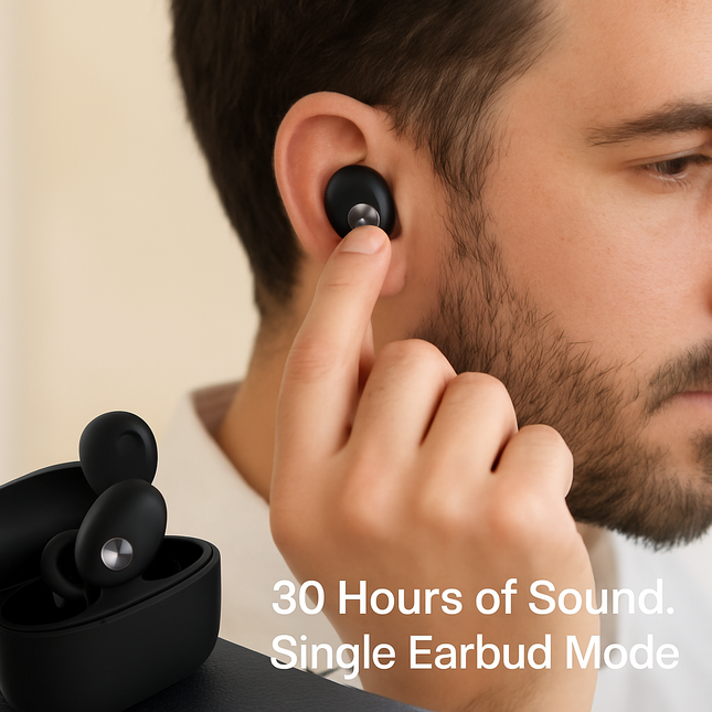 True Wireless Earbuds for daily listening and travel