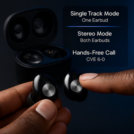 True Wireless Earbuds for daily listening and travel