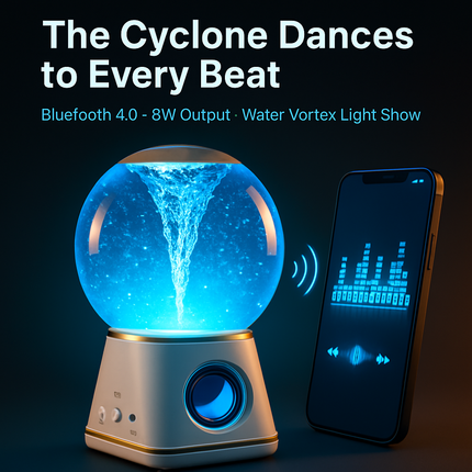 Cyclone Speaker: Immersive Wireless Speaker with Light Show