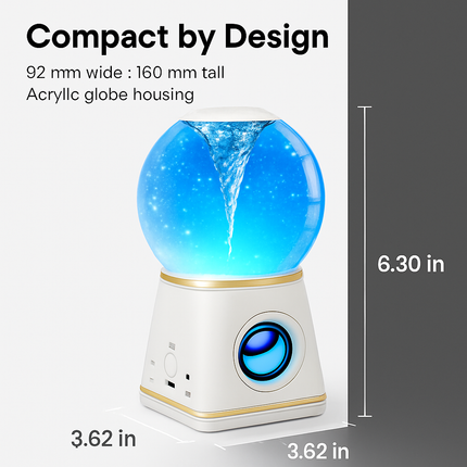 Cyclone Speaker: Immersive Wireless Speaker with Light Show