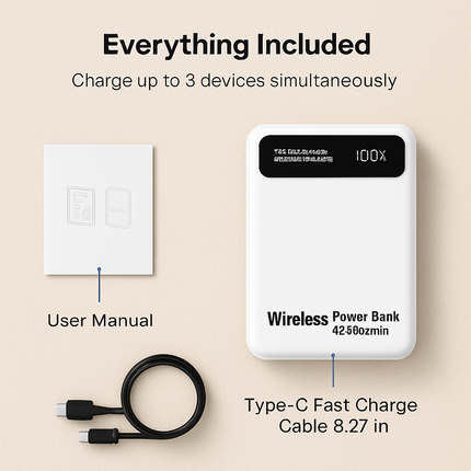 MagSafe 3-in-1 Portable Charger Power Bank Pro
