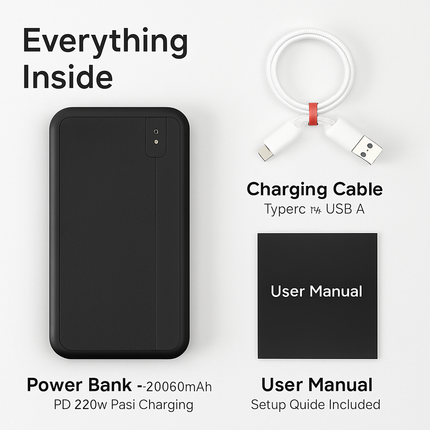 Power Bank Portable Charger for All Devices