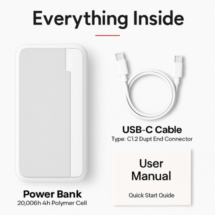 Power Bank Portable Charger for All Devices