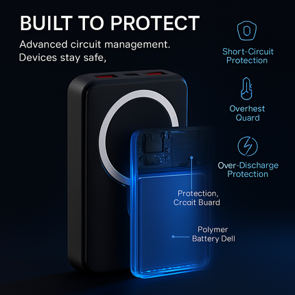 MagSafe 3-in-1 Portable Charger Power Bank Pro