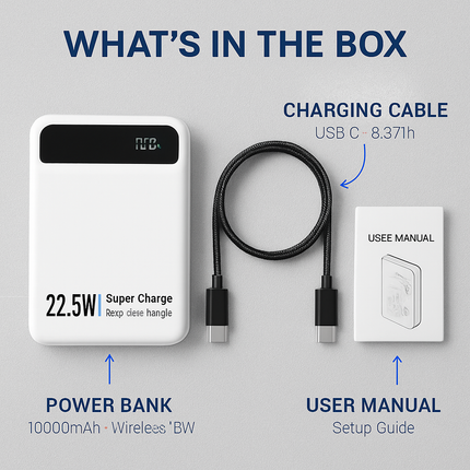 MagSafe 3-in-1 Portable Charger Power Bank Pro
