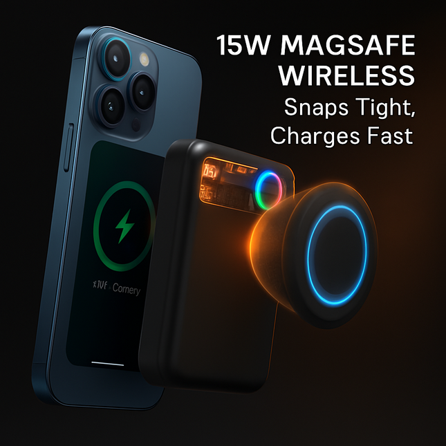 Wireless Power Bank with MagSafe - Compact