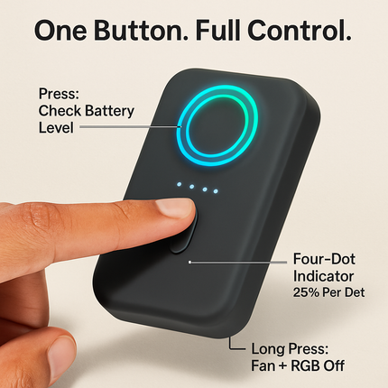 Wireless Power Bank with MagSafe - Compact