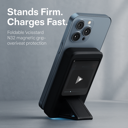 MagSafe 3-in-1 10000mAh Power Bank with Stand