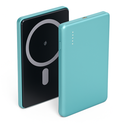 2-in-1 Wireless Power Bank 5000mAh MagSafe Compatible