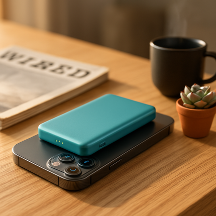 2-in-1 Wireless Power Bank 5000mAh MagSafe Compatible