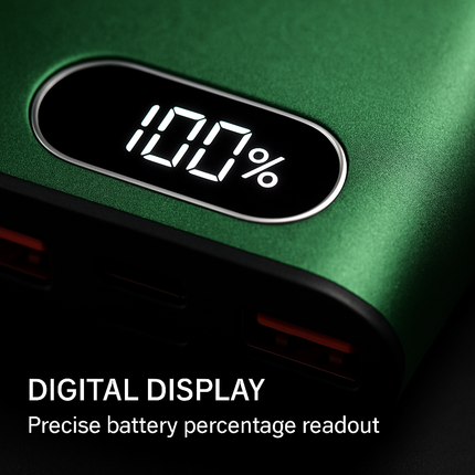 20000Mah Power Bank Portable Charger External Battery Pack 22.5W Super Fast Charging with LED Display Flashlight Fit for iPhone Samsung