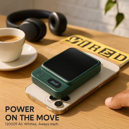 2-in-1 Magnetic Wireless Power Bank for iPhone