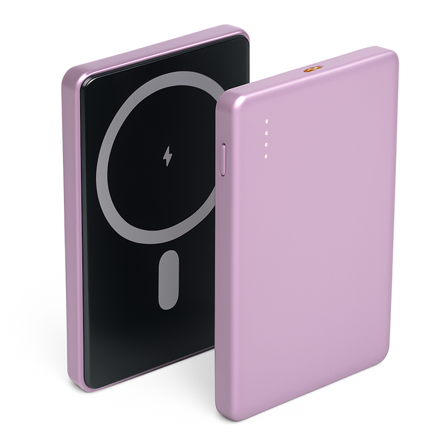 2-in-1 Wireless Power Bank 5000mAh MagSafe Compatible