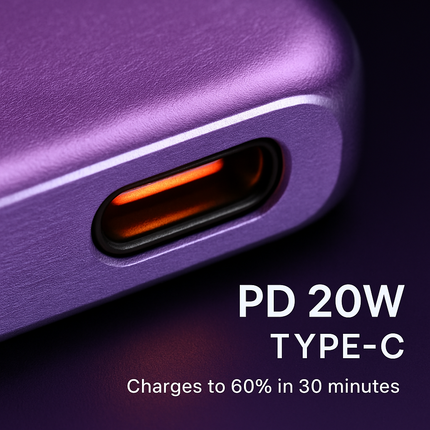 2-in-1 Wireless Power Bank 5000mAh MagSafe Compatible