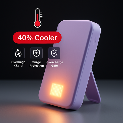 MagSafe 3-in-1 10000mAh Power Bank with Stand