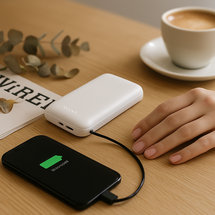 Power Bank Portable Charger with Type-C Cable for iPhone