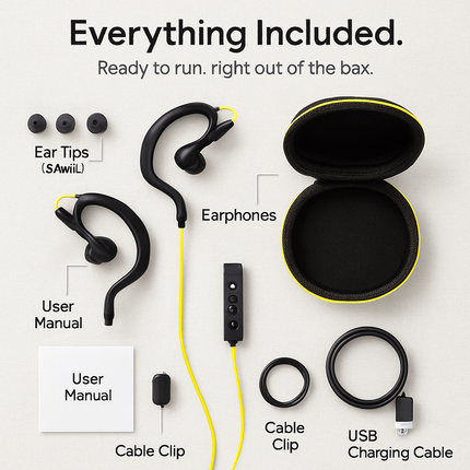 Wireless Headsets for Running - Lightweight In-Ear
