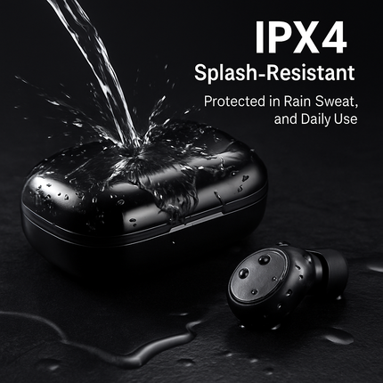 Wireless Earbuds with Magnetic Dock for All-Day Listening