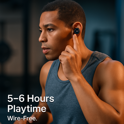 Wireless TWS Earbuds: Crisp Sound, Comfort Fit