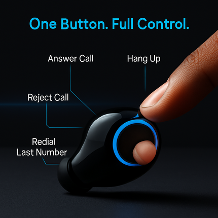Wireless TWS Earbuds: Crisp Sound, Comfort Fit