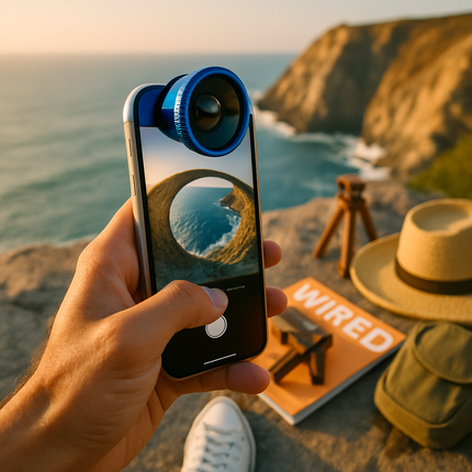Phone Camera Lens Kit Magnetic 180°Fisheye Lens 0.67xWide Angle 10X Macro Lens for iPhone X /8/7/6s Samsung Galaxy S10/S9
