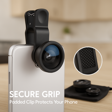3-in-1 Universal Clip Photo Lens Kit for Smartphones