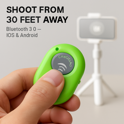 Unique Wireless Shutter Remote Controller for Android and iOS Devices