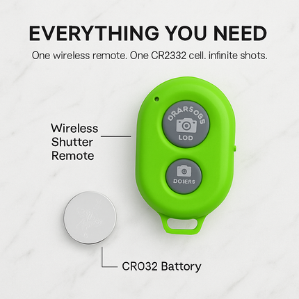 Unique Wireless Shutter Remote Controller for Android and iOS Devices