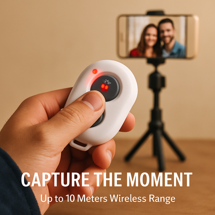 Unique Wireless Shutter Remote Controller for Android and iOS Devices