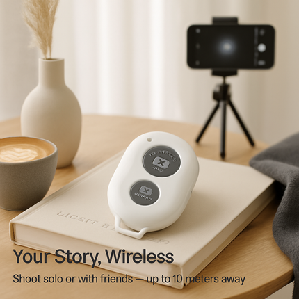 Unique Wireless Shutter Remote Controller for Android and iOS Devices