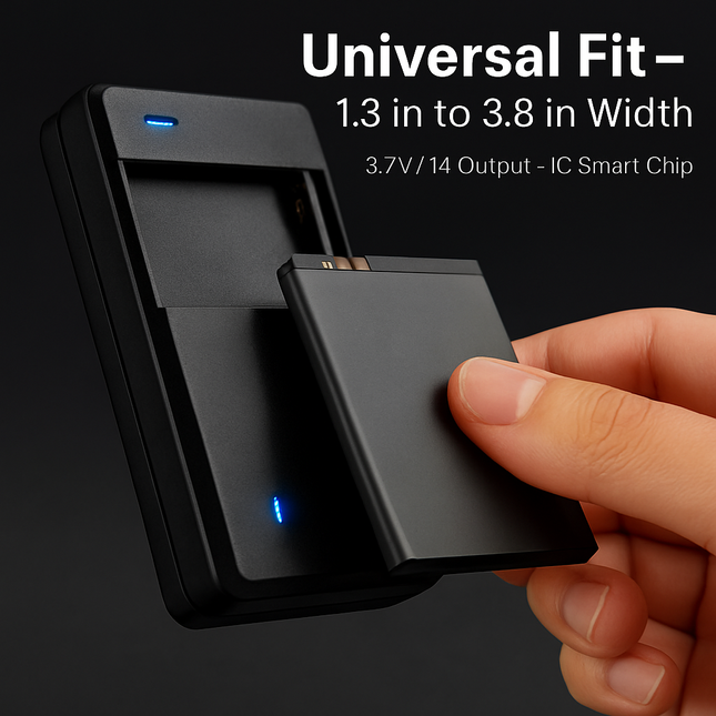 Camera Battery Charger 3.7V Rechargeable Battery Charger Mobile Universal Battery Charger For Cameras Cell Phones