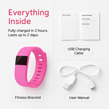 Fitness Tracker Activity Tracker Watch IP56 Waterproof Bracelet Fitness Band Sleep Monitor Pedometer Sedentary Reminder Call Message Notification