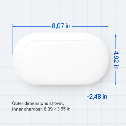 UV Light Phone Sanitizer Box with Wireless Charging