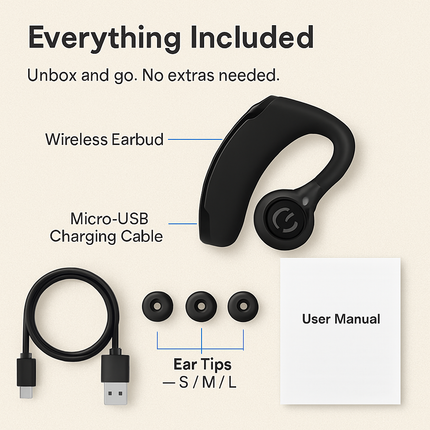 Wireless Earbuds: All-Day Comfort and Clear Calls