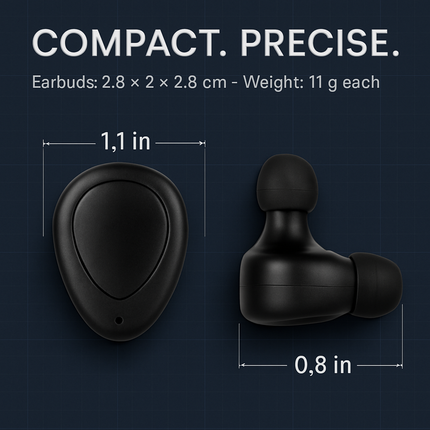 True Wireless Stereo Earbuds