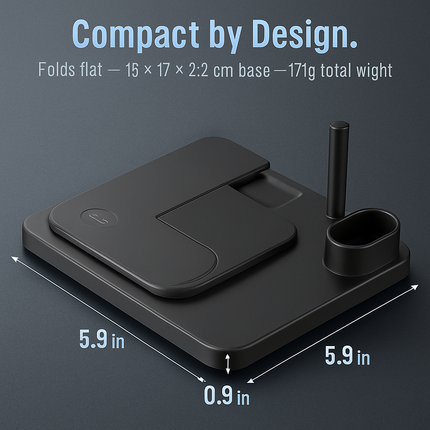 4 in 1 Wireless Charger Foldable Stand for iPhone and Watch