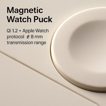 2-in-1 Wireless Charger for Watch and Phone