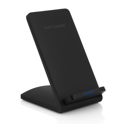 Wireless Charger with Dual Coils - Fast, Case-Friendly Stand