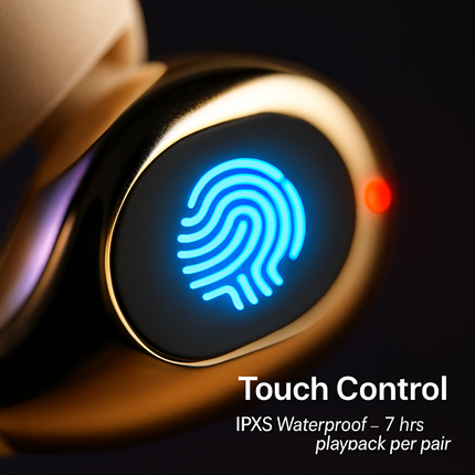 Open Ear Wireless Earbuds with Charging Case