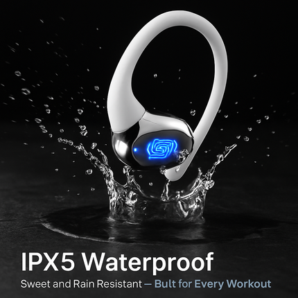 Open Ear Wireless Earbuds with Charging Case