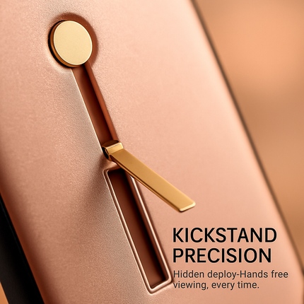 Finger Strap Phone Case with Kickstand for Secure Grip
